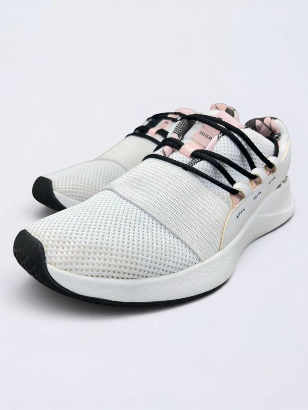 Under Armour Charged Breathe FN Print Sportstyle Shoes Women's Size 9.5 White